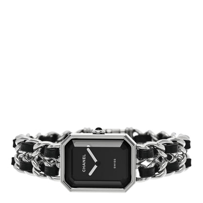 Chanel Stainless Steel Lambskin 20mm Chain Premiere Quartz Watch 2 of 5