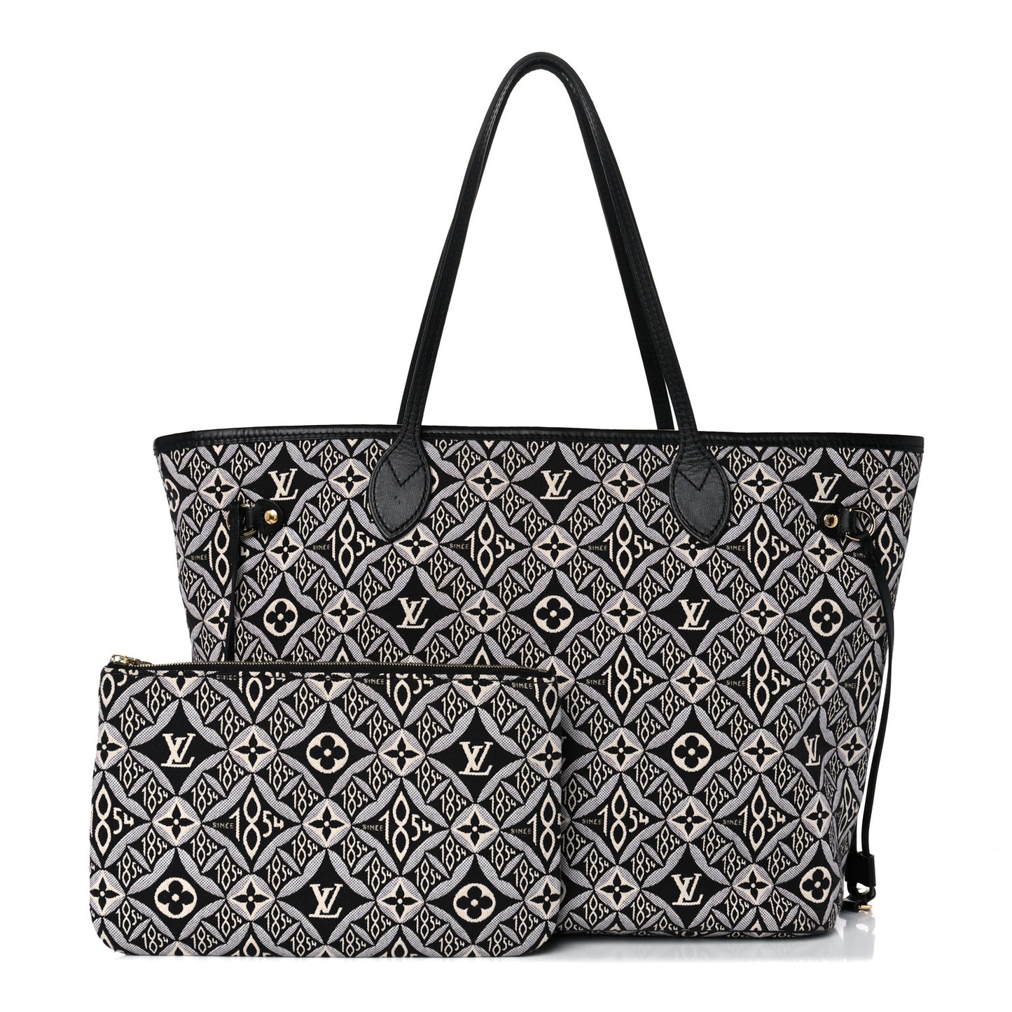 Jacquard Since 1854 Neverfull MM Grey