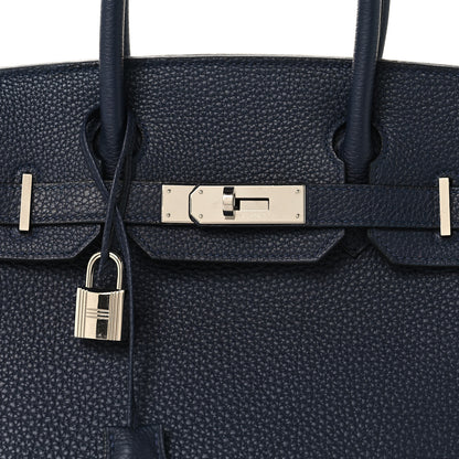 Hermes Togo Birkin 30 Bleu Nuit 8 of 13