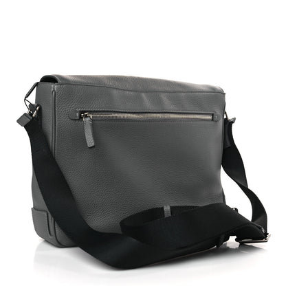 Burberry Calfskin Logo Messenger Charcoal Grey 3 of 9