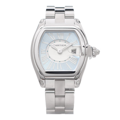 Cartier Stainless Steel 31mm Roadster Quartz Watch Blue 1 of 8