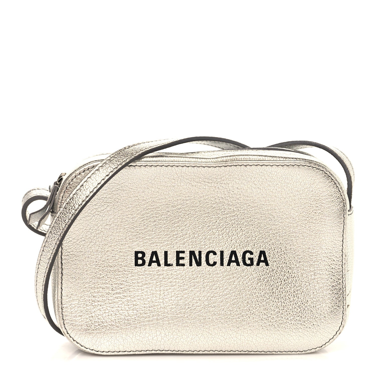 Balenciaga Calfskin XS Everyday Camera Bag Argent Black 1 of 13