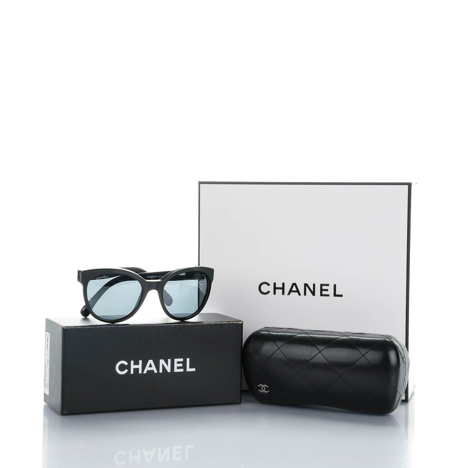 Chanel Pantos Signature CC Sunglasses 5315 Black 6 of 6