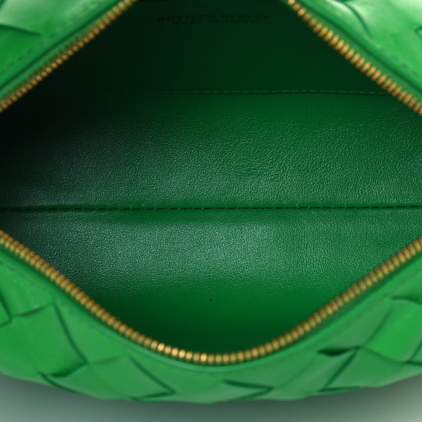 Nappa Intrecciato Mini Loop Camera Bag Parakeet