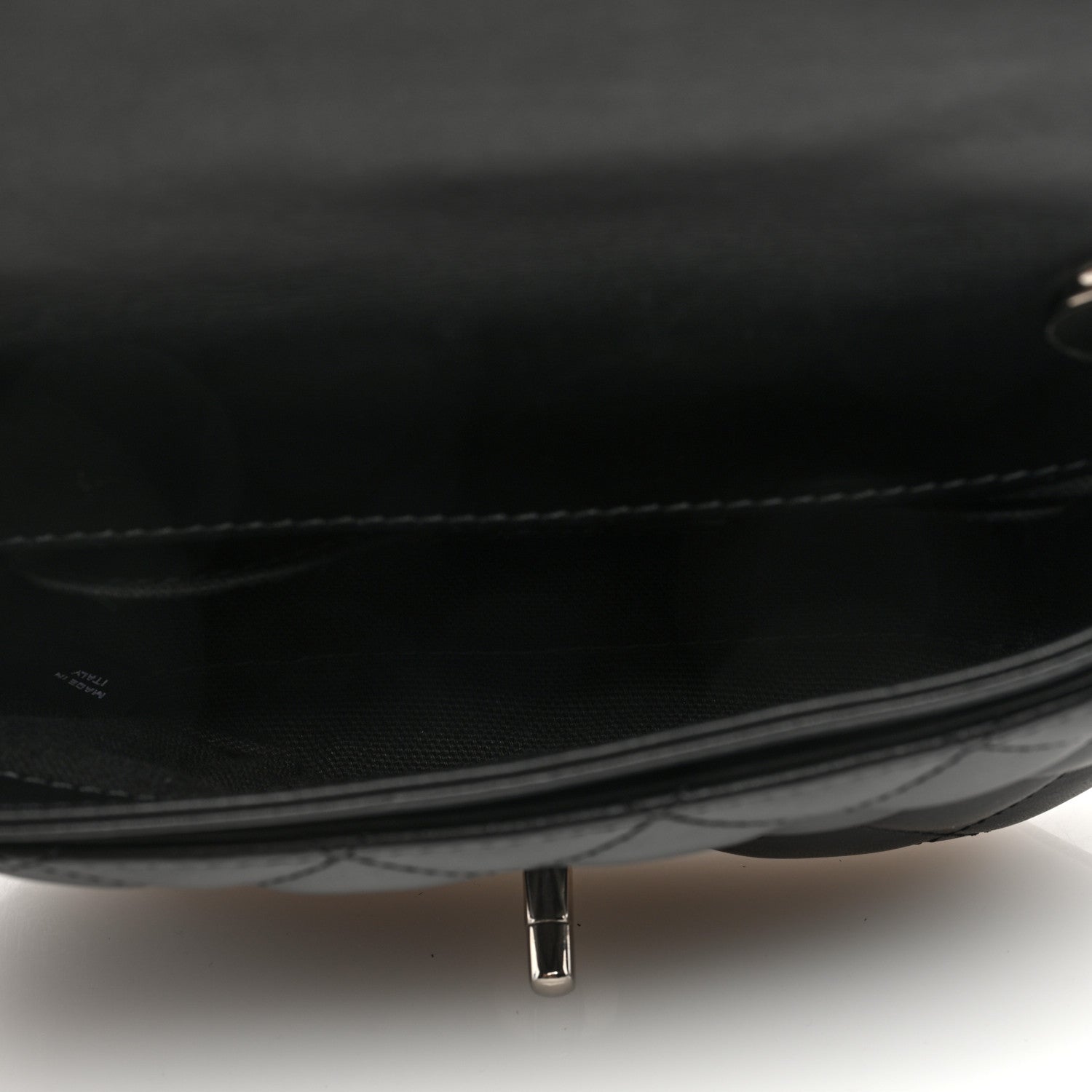 Chanel Calfskin Quilted CC Uniform Flap Belt Bag Black 5 of 10