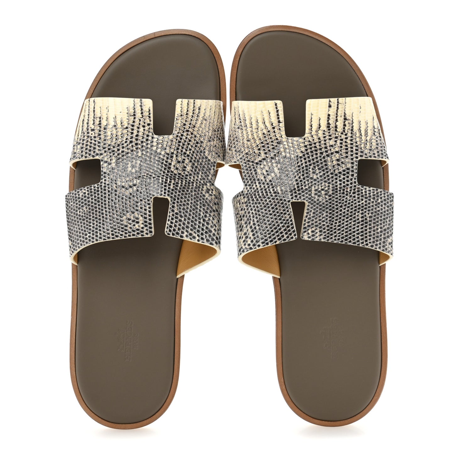 Lizard Mens Izmir Sandals 44 Ombre
