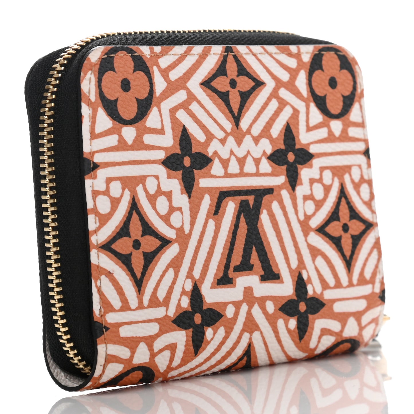 Monogram Giant Crafty Zippy Coin Purse Creme Caramel