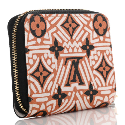 Louis Vuitton Monogram Giant Crafty Zippy Coin Purse Creme Caramel 3 of 7