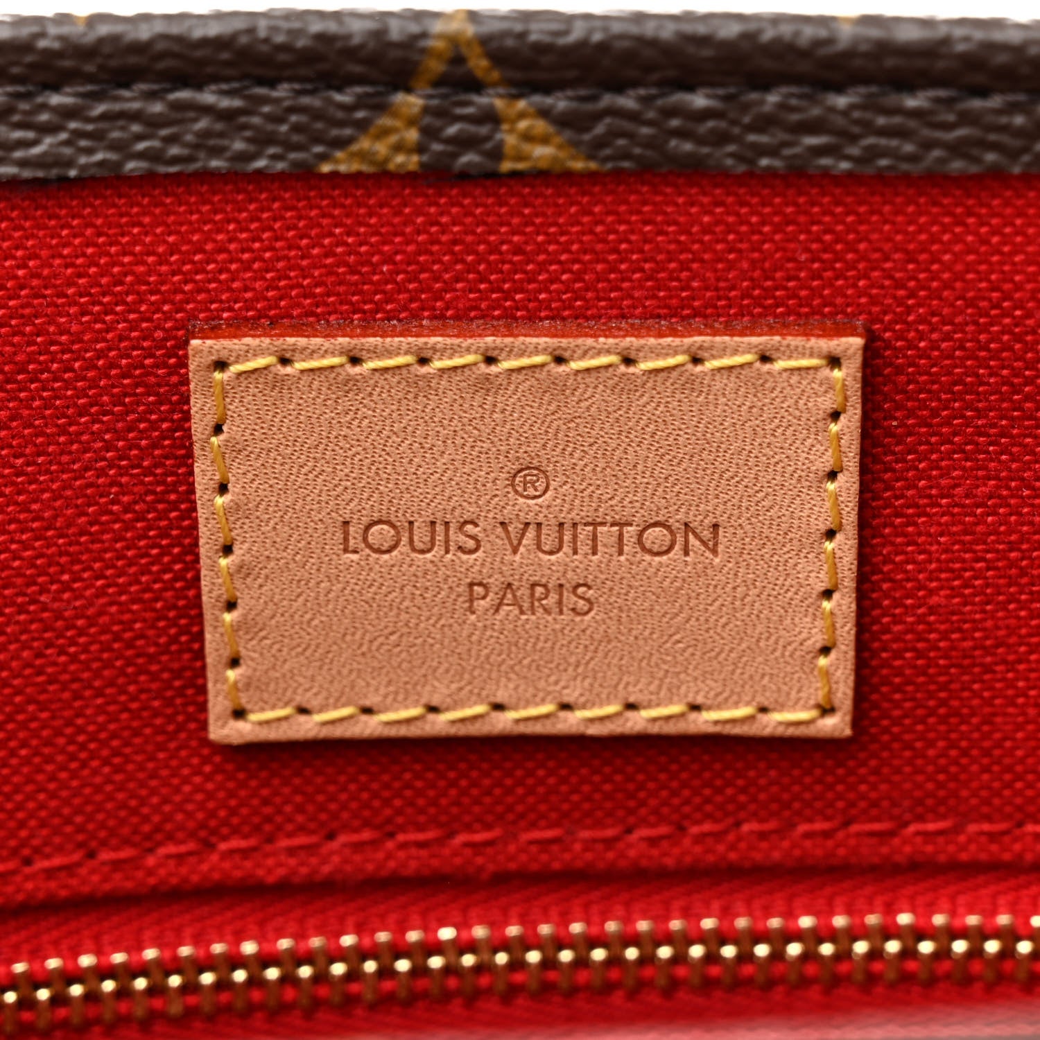 Louis Vuitton Monogram Sac Plat BB 6 of 10