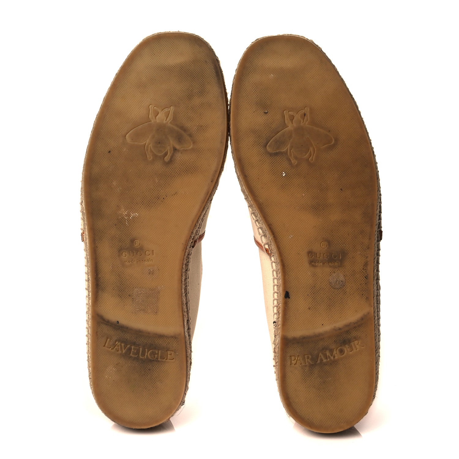 Gucci Canvas Worldwide Mens Espadrilles 11 Raw Cognac 6 of 10