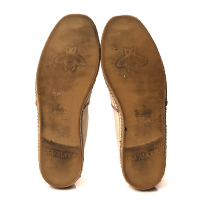 Gucci Canvas Worldwide Mens Espadrilles 11 Raw Cognac 6 of 10