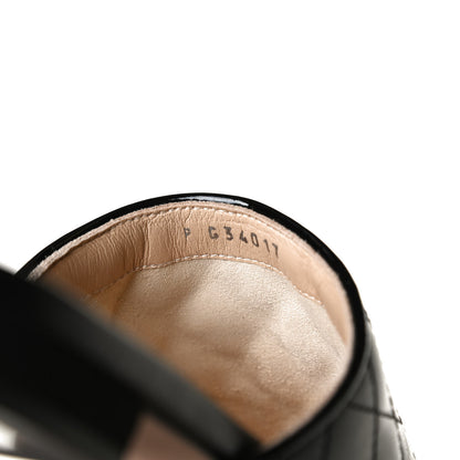 Chanel Kid Suede Quilted Mules 36 Black 13 of 15