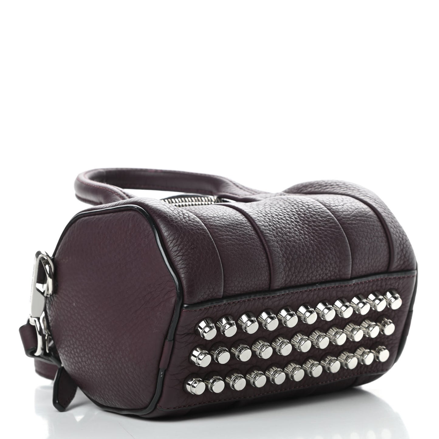 Pebbled Calfskin Mini Rockie Oxblood