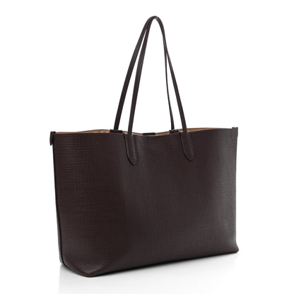 Alexander McQueen Saffiano Shopper Tote Burgundy 4 of 17