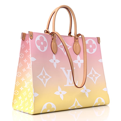 Louis Vuitton Monogram Giant By The Pool Onthego GM Light Pink 3 of 14