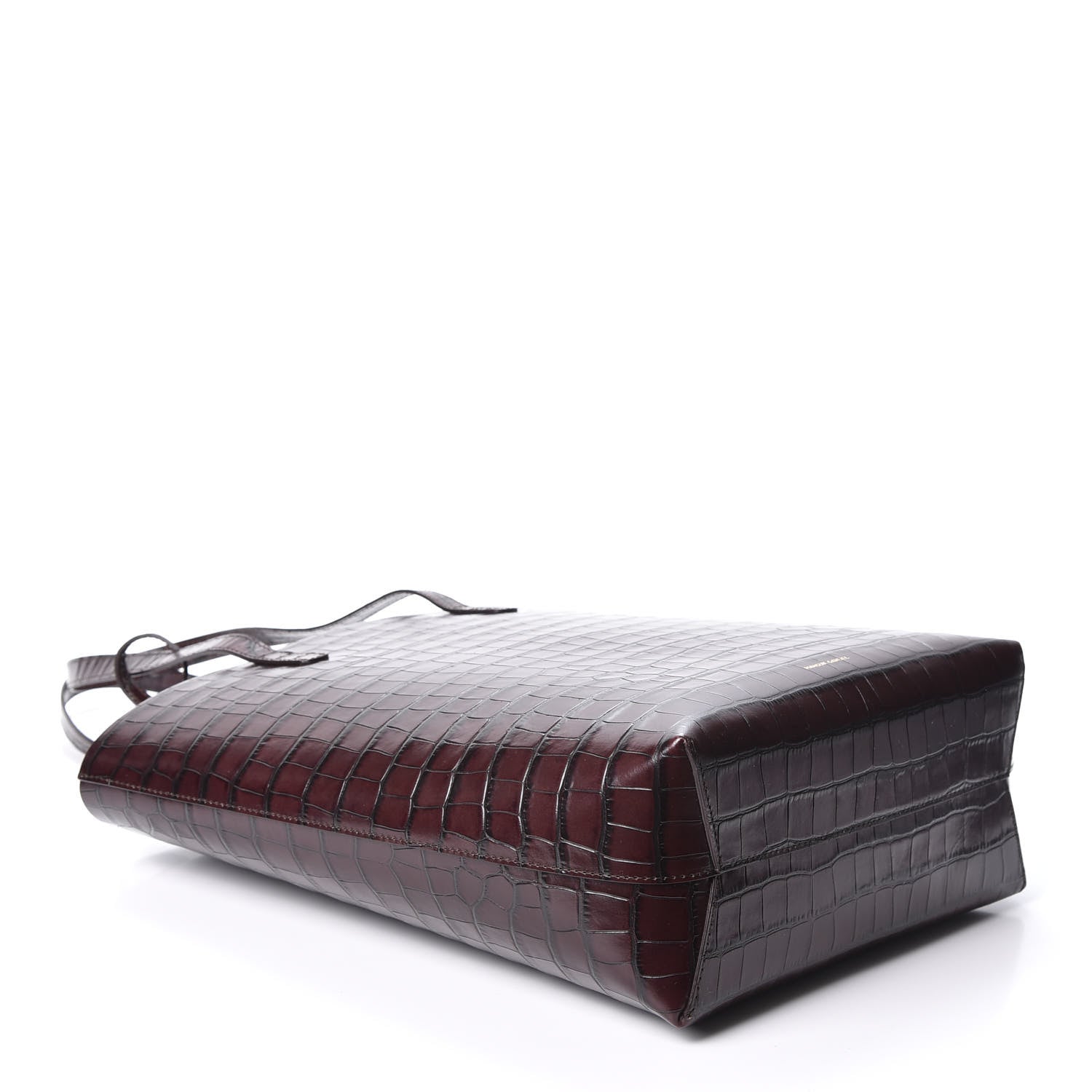 Mansur Gavriel Calfskin Crocodile Embossed Everyday Tote Class 3 of 8