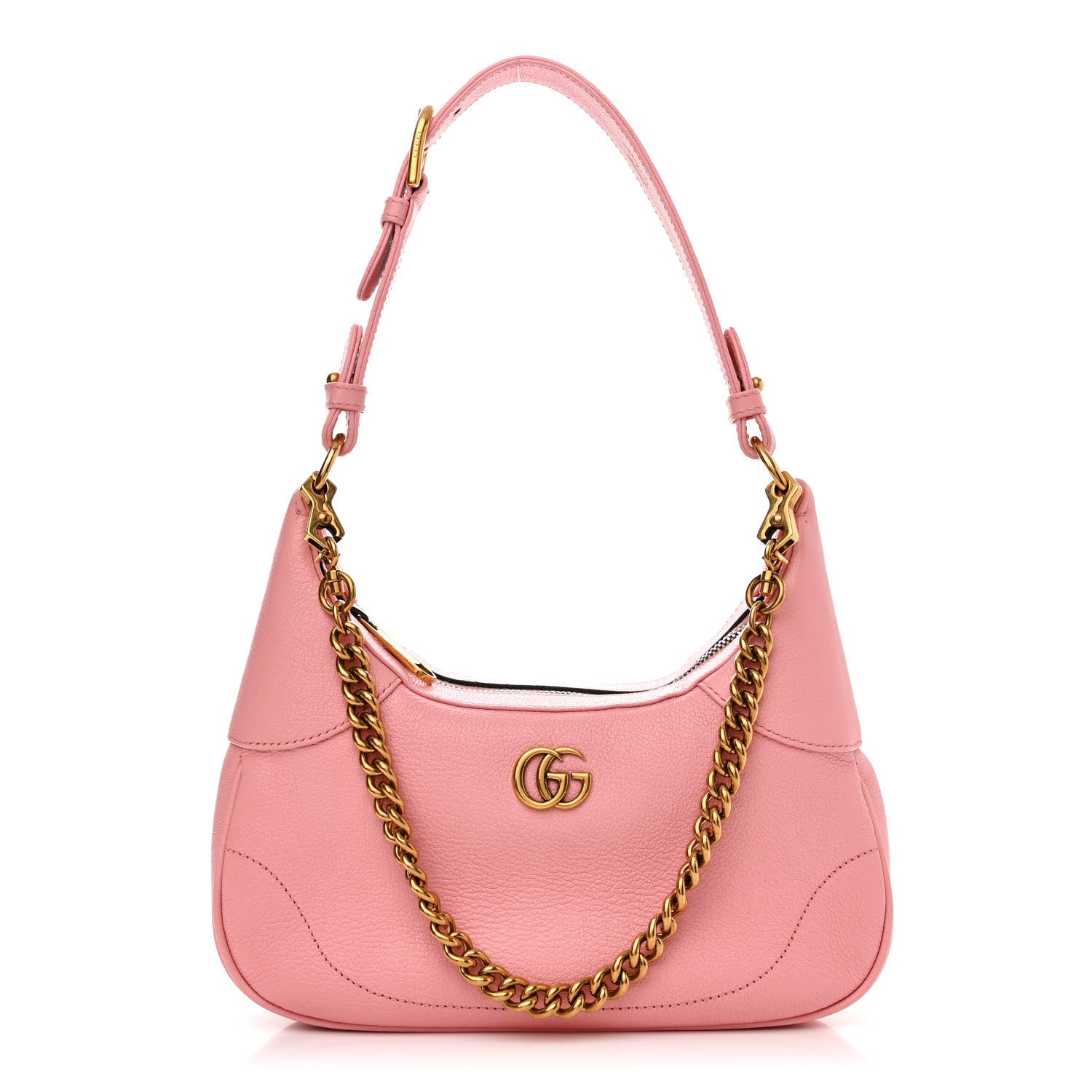 Gucci Goatskin Small Aphrodite Shoulder Bag Wild Rose 1 of 10