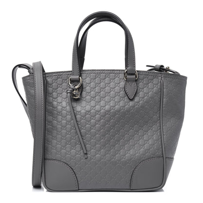 Gucci Microguccissima Small Bree Tote Graphite 1 of 16