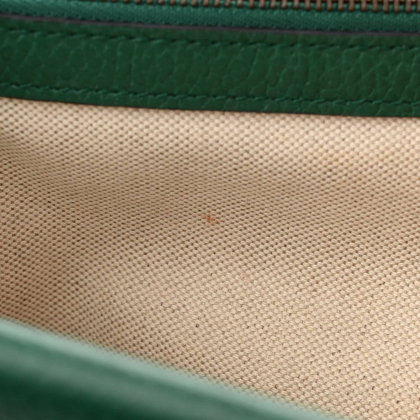 Pebbled Calfskin Small Dionysus Shoulder Bag Emerald