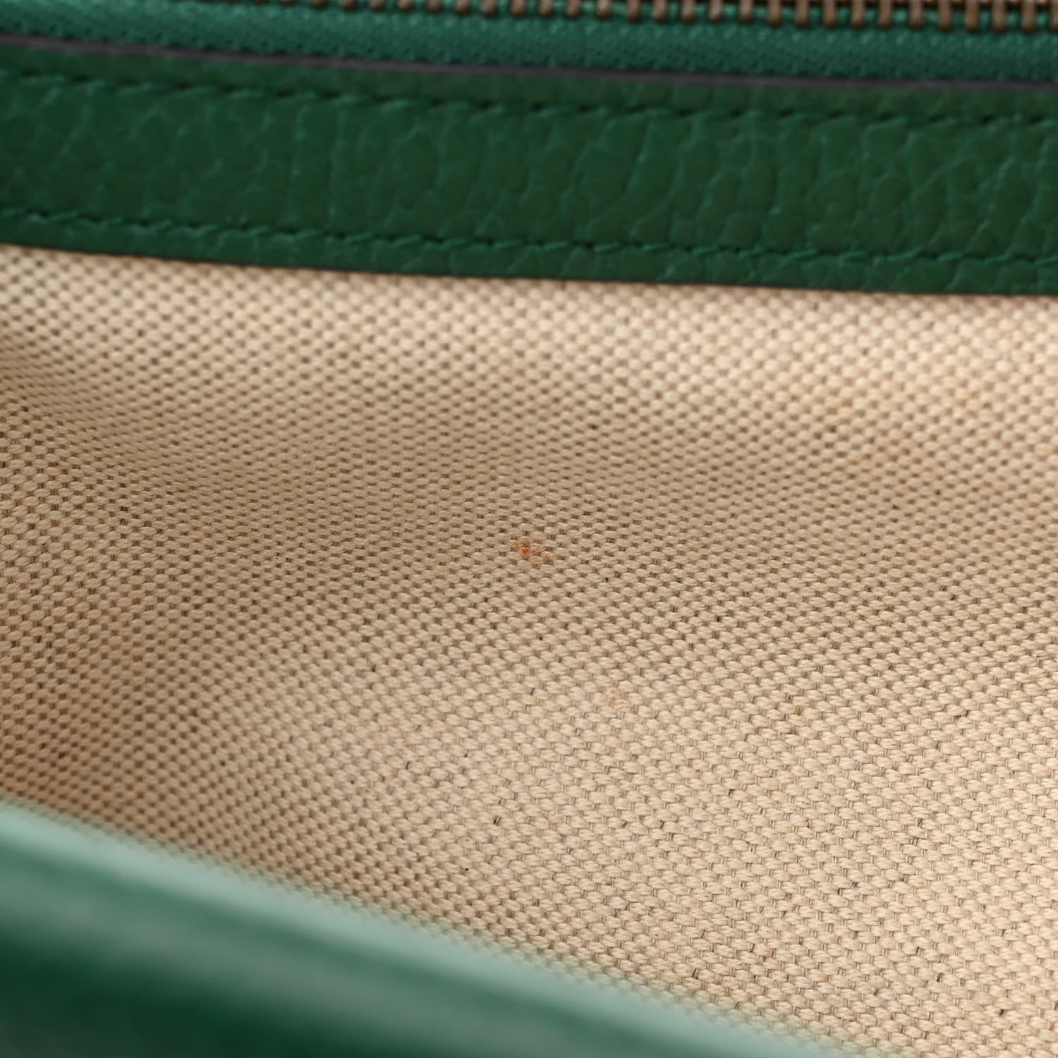 Gucci Pebbled Calfskin Small Dionysus Shoulder Bag Emerald 11 of 13