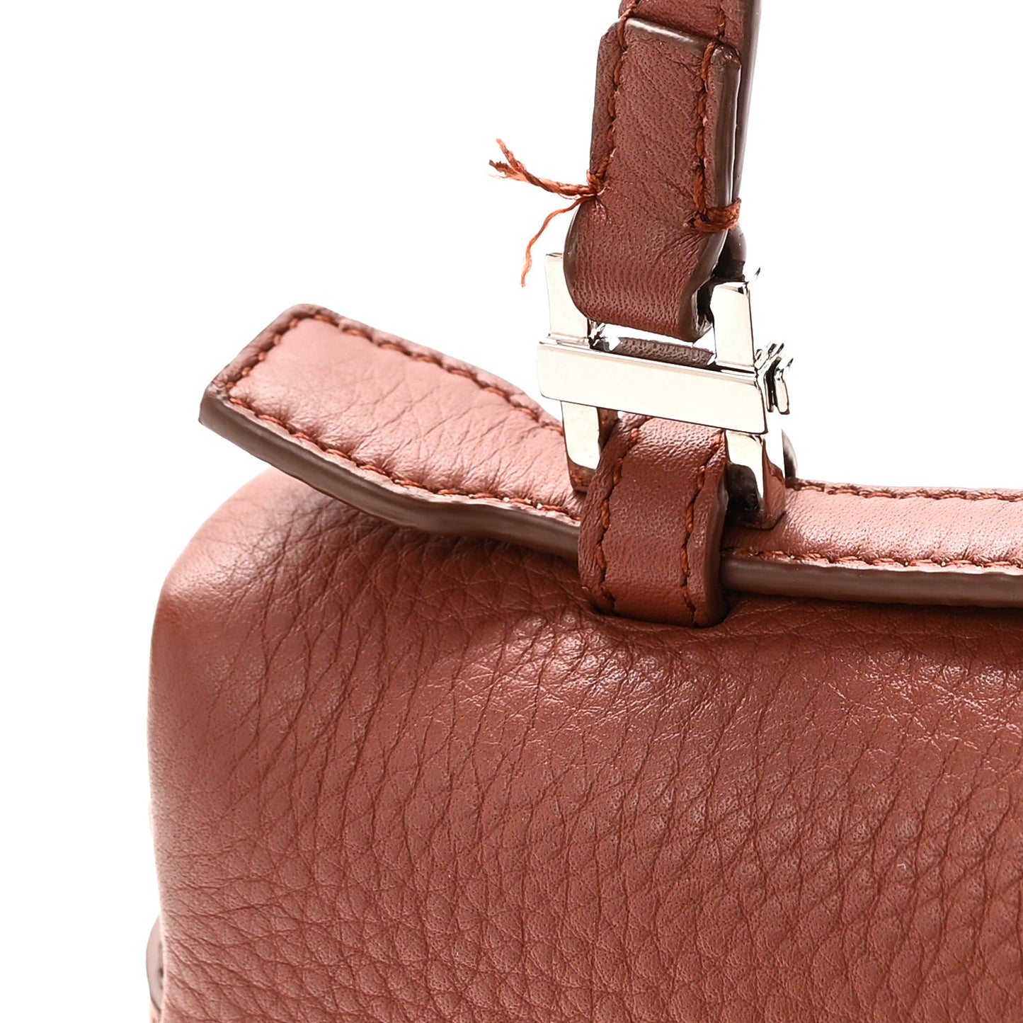 Grained Calfskin L19 Extra Pocket Pouch Kummel