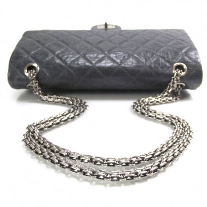 Chanel Distressed Leather 50th Anniversary 2.55 Reissue 226 Flap Grey 5 of 10