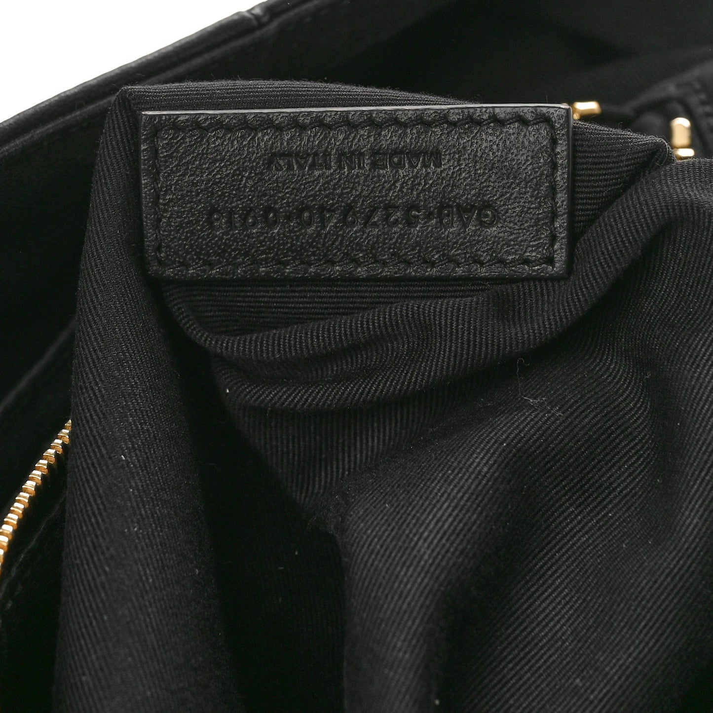 Lambskin Patchwork Monogram Large Jamie Black