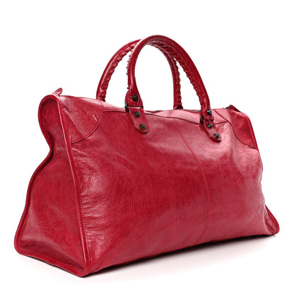 Balenciaga Agneau Classic Hardware Work Vermillion 2 of 5