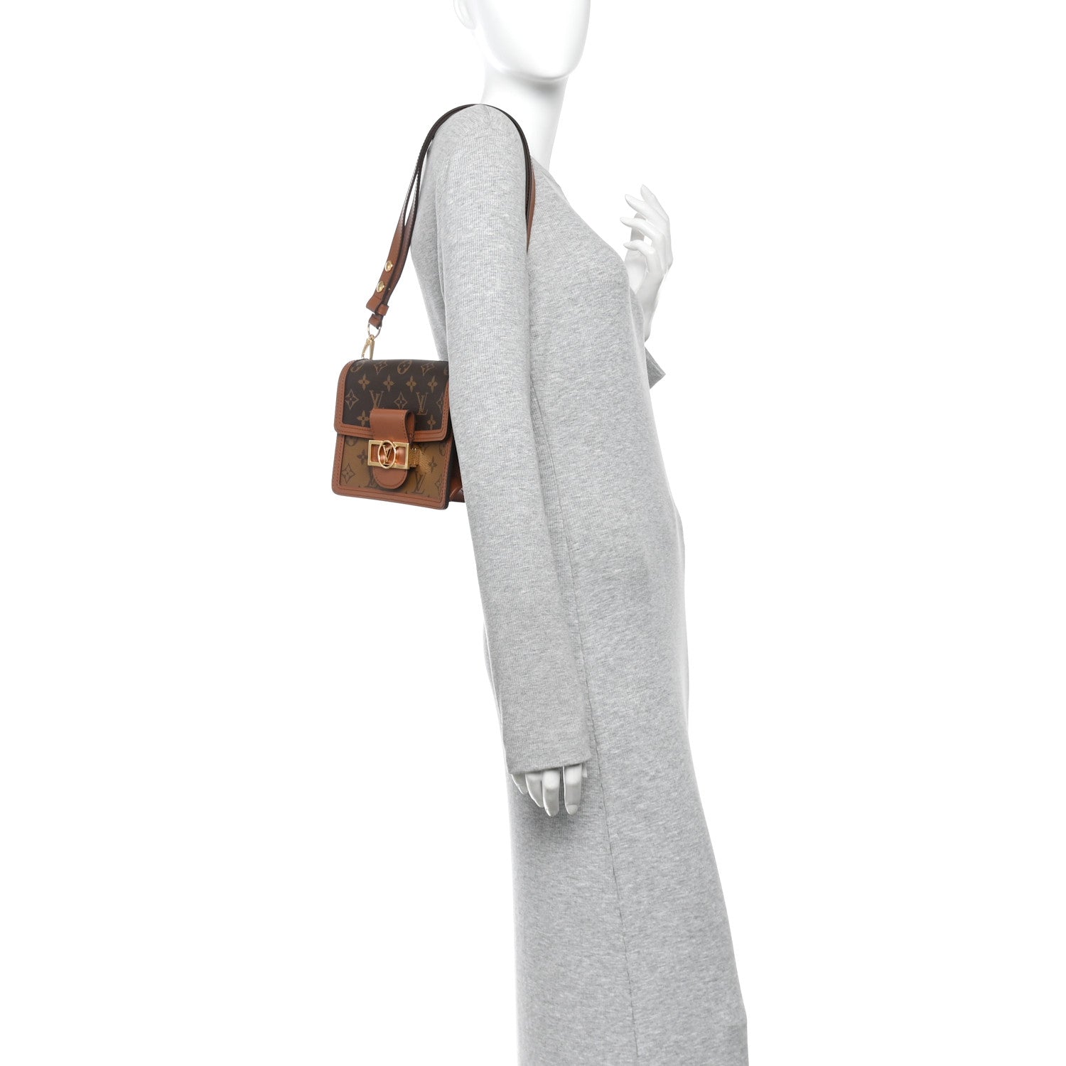 Louis Vuitton Reverse Monogram Dauphine Mini 2 of 9