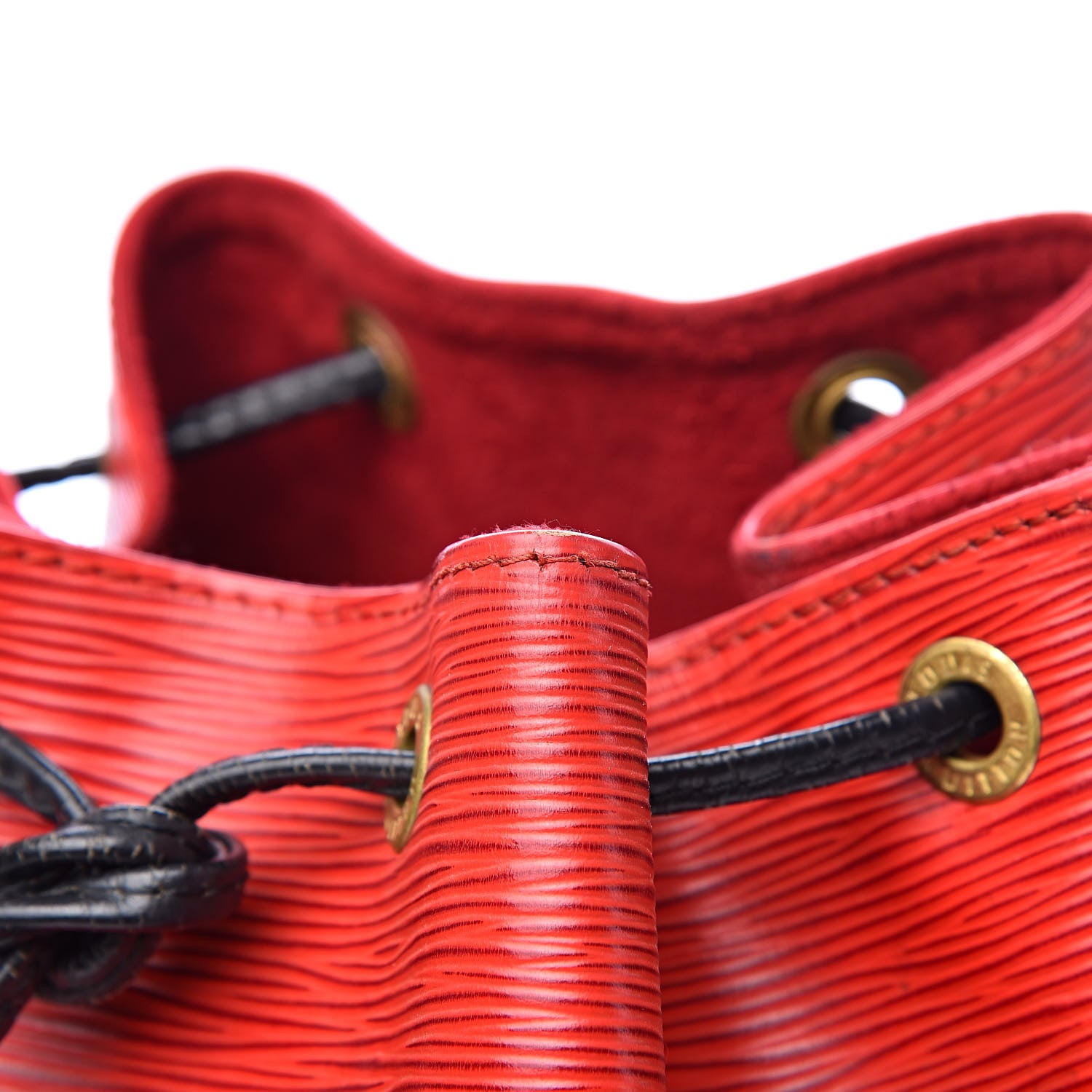 Louis Vuitton Epi Petit Noe Red Black 13 of 21