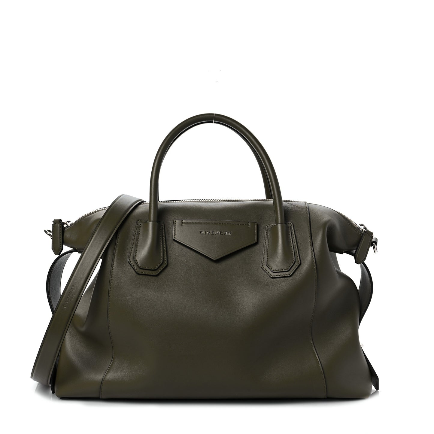 Soft Calfskin Medium Soft Antigona Dark Khaki