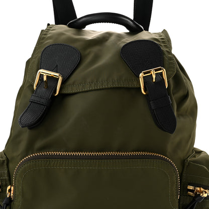Burberry Nylon Medium Rucksack Backpack Green 7 of 9