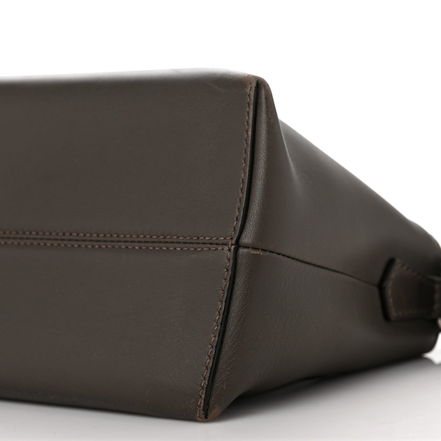 Fendi Vitello Dolce 4 Color Medium By The Way Boston Bag Carbone Grigio Polvere Multicolor 5 of 11