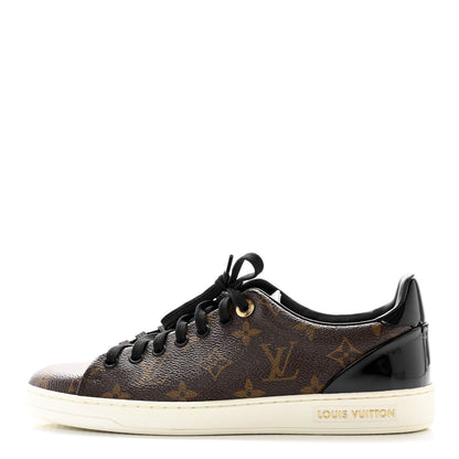 Louis Vuitton Patent Monogram Frontrow Sneakers 37.5 1 of 16