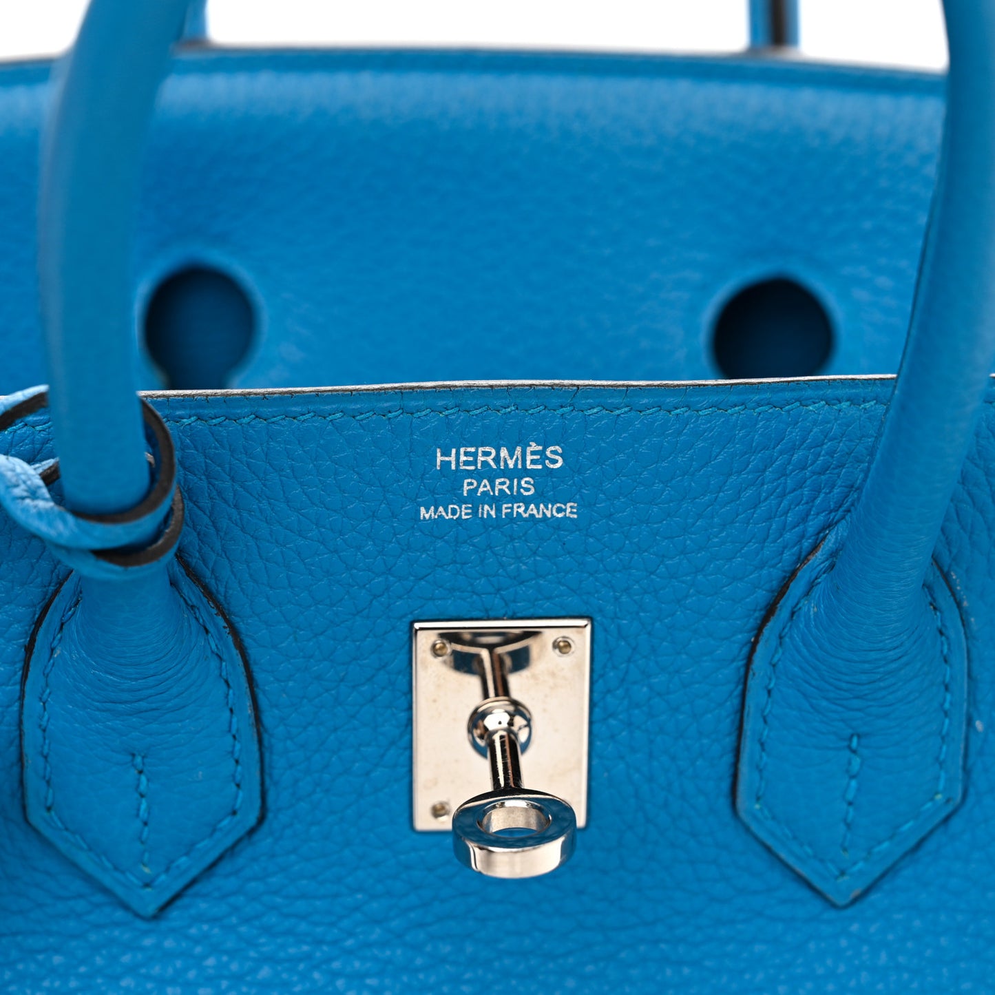 Togo Birkin 25 Bleu Zanzibar