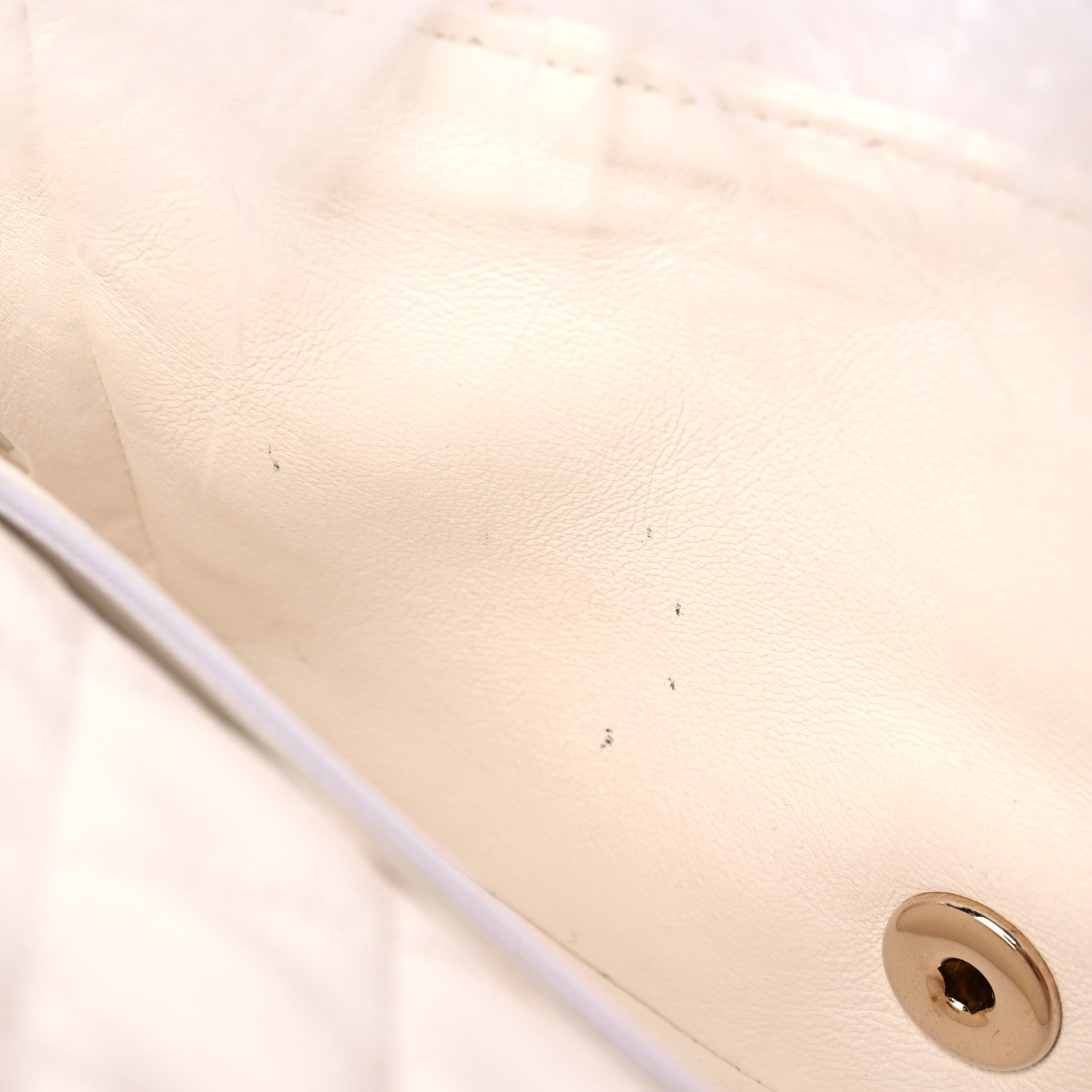 Chanel Feathers Lambskin Quilted Flap White 13 of 14