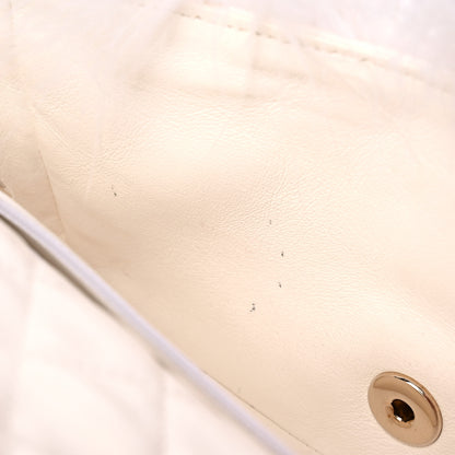 Chanel Feathers Lambskin Quilted Flap White 13 of 14