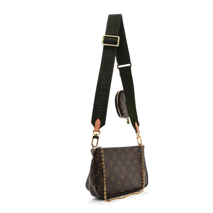 Louis Vuitton Monogram Multi Pochette Accessories Kaki 3 of 14