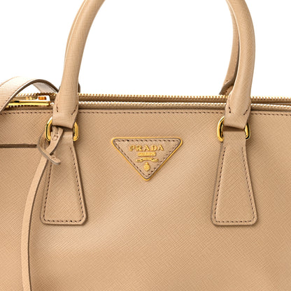 Prada Saffiano Mini Galleria Double Zip Tote Cammeo 8 of 13
