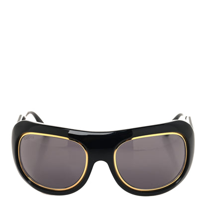 Gucci Acetate Aviator Sunglasses GG1108S Black 2 of 8