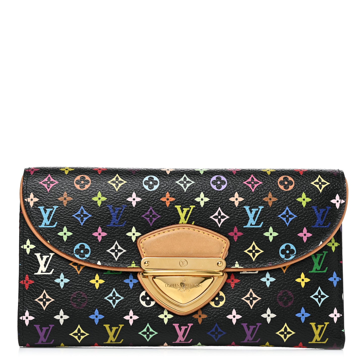 Monogram Multicolor Eugenie Wallet Black
