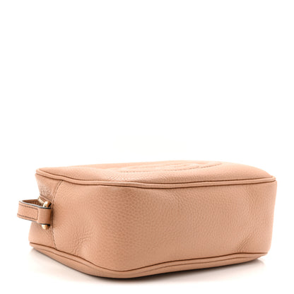 Gucci Pebbled Calfskin Small Soho Disco Bag Camelia 4 of 10