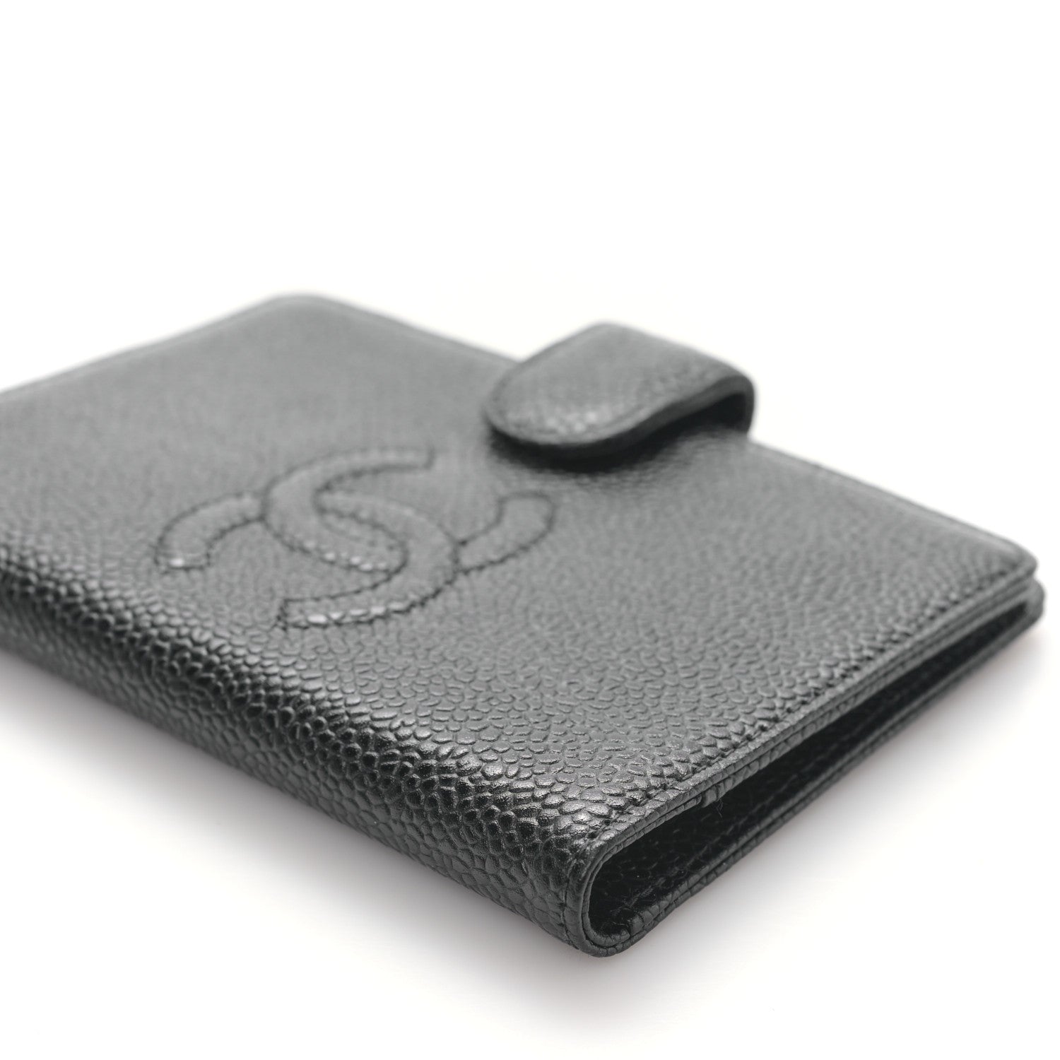 Chanel Caviar Timeless CC Small Agenda Cover Black 8 of 9