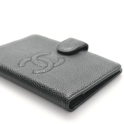 Chanel Caviar Timeless CC Small Agenda Cover Black 8 of 9