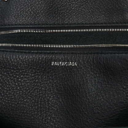 Balenciaga Veau Papier B4 Zip Around Tote Black 6 of 11
