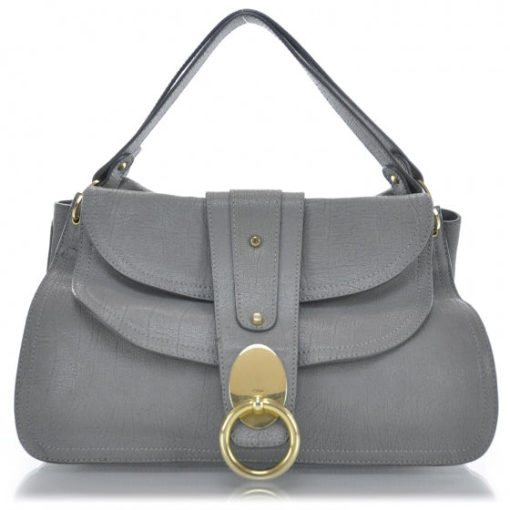 Chloe Leather Kathleen Grey 1 of 9