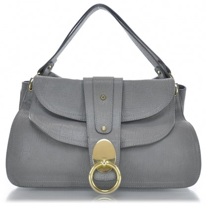 Chloe Leather Kathleen Grey 1 of 9