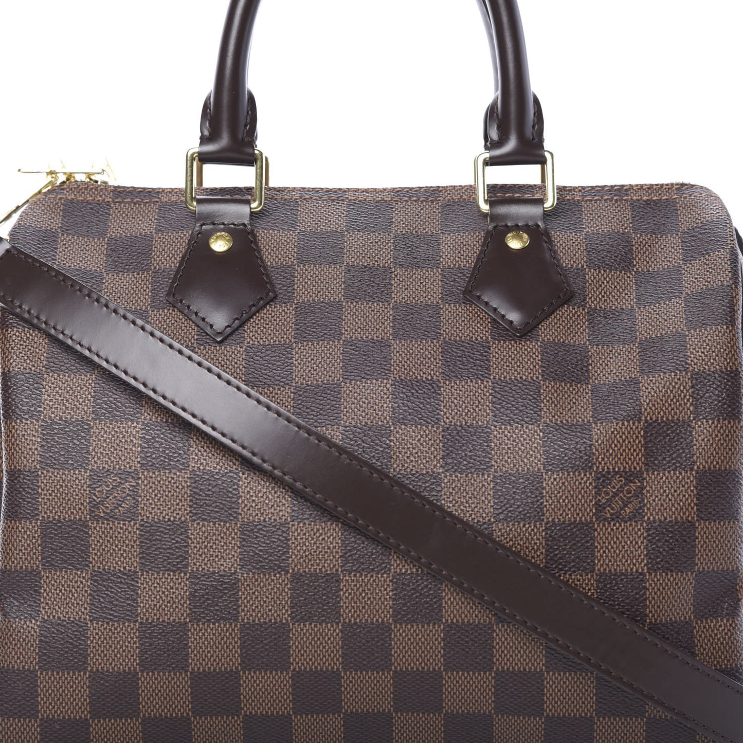 Damier Ebene Speedy Bandouliere 25