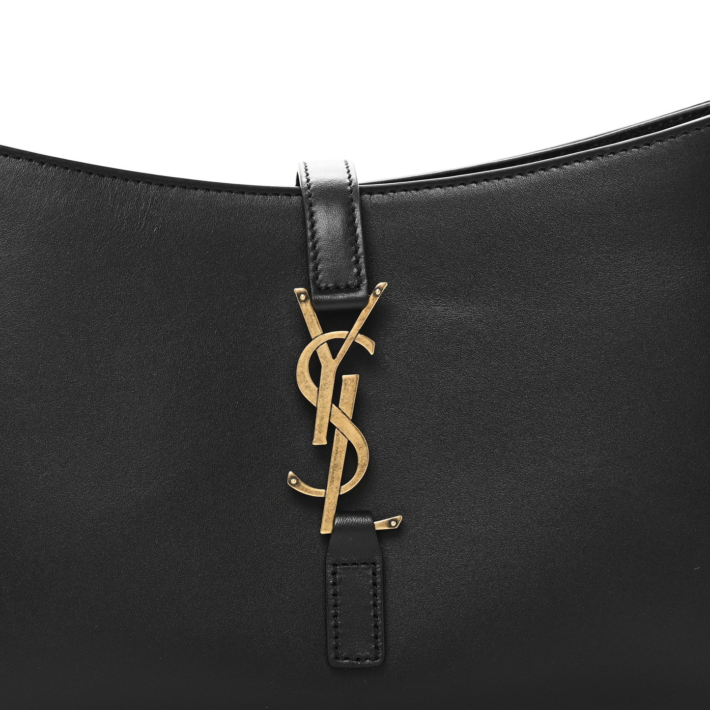 Smooth Calfskin Le 5 A 7 Hobo Black