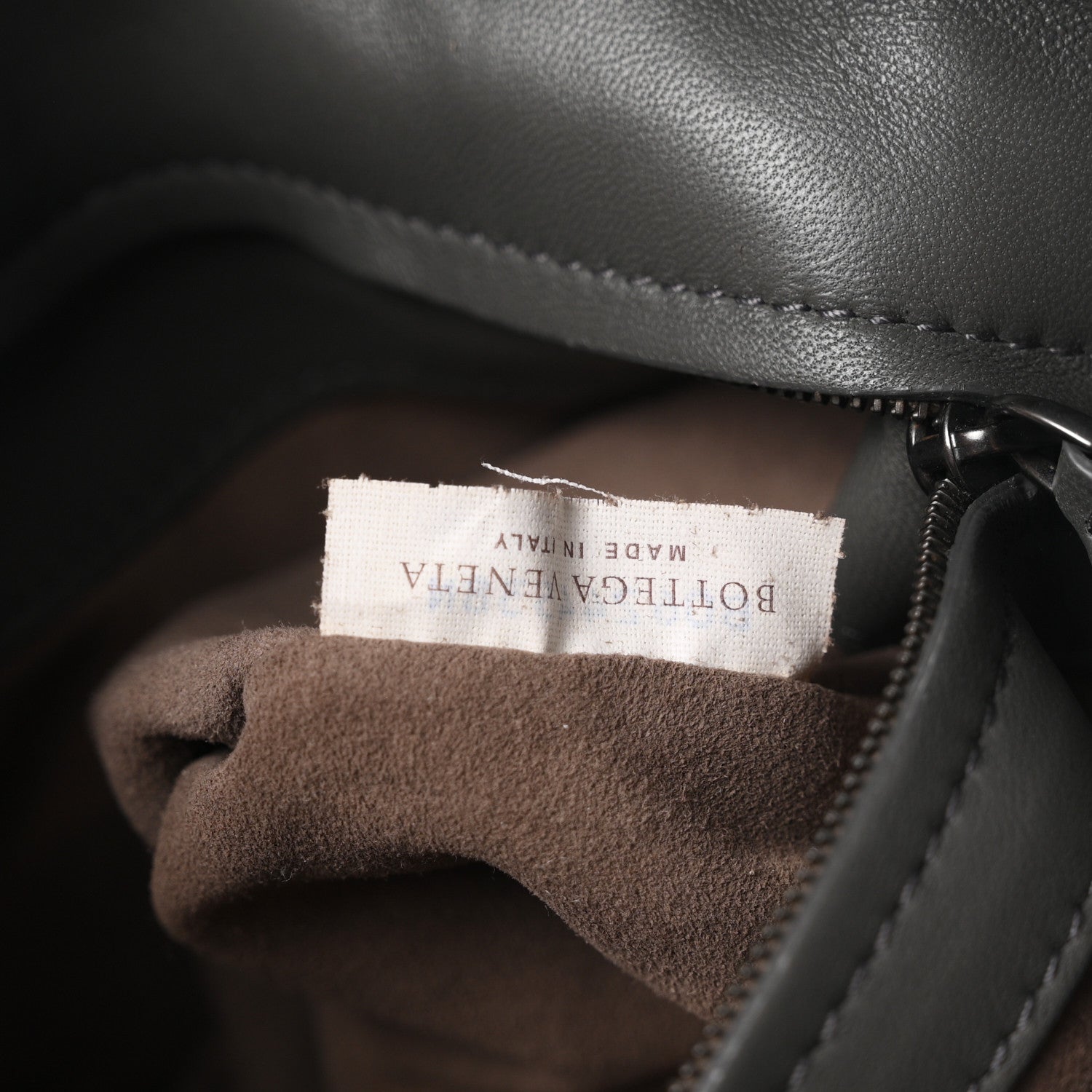 Bottega Veneta Nappa Intrecciato Medium Classic Chain Strap Tote Dark Grey 7 of 11